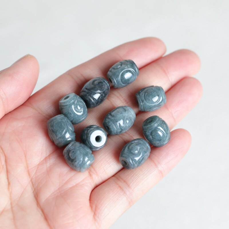 Men Accessories Jewellery - 5 Peças de Contas de Jade