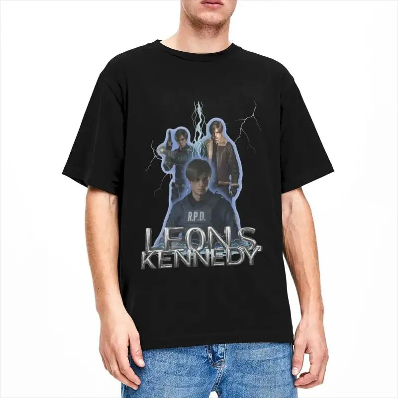 Men Accessories For Neck - Camiseta S Leon S Kennedy Bootleg,