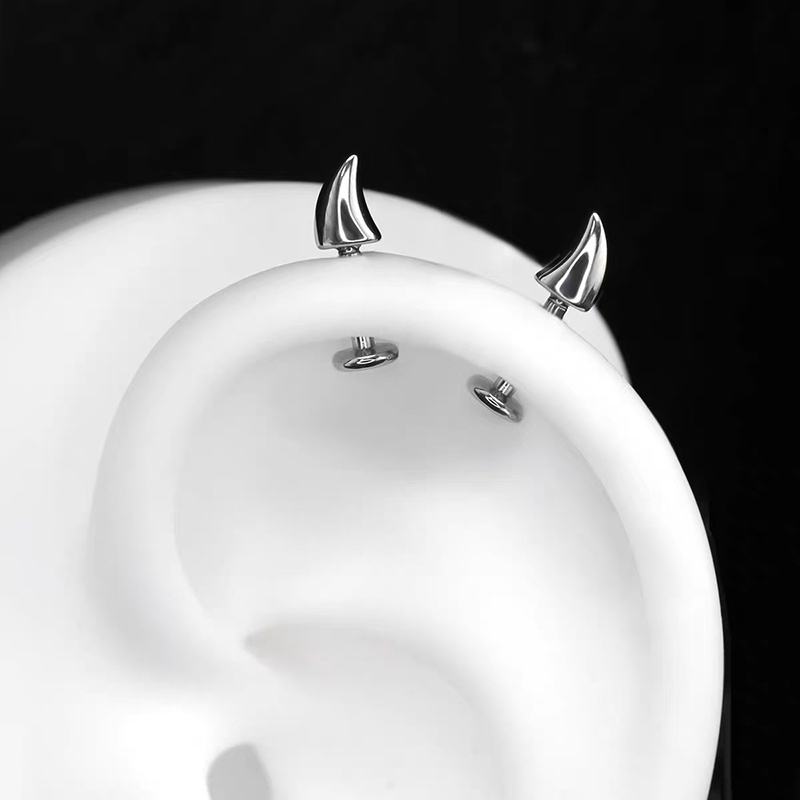 Men'S Accessories Jewelry Sale - Brinco de piercing com chifres de