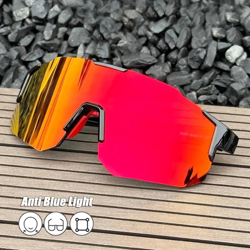 Men'S Accessories Glasses - Óculos de Ciclismo Quadrados com Lentes