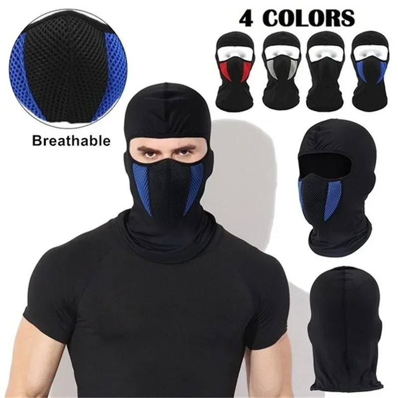Men Accessories For Neck - Máscara facial completa para motocicleta, balaclava