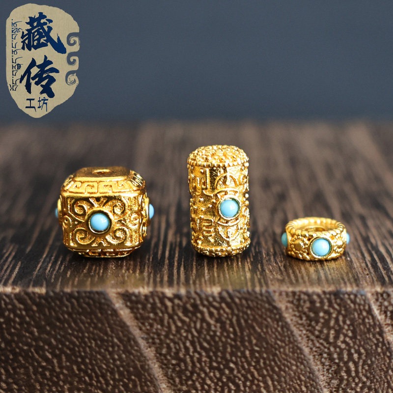 Men'S Accessories Jewelry Bracelet - Pulseira Wenwan com contas de barra