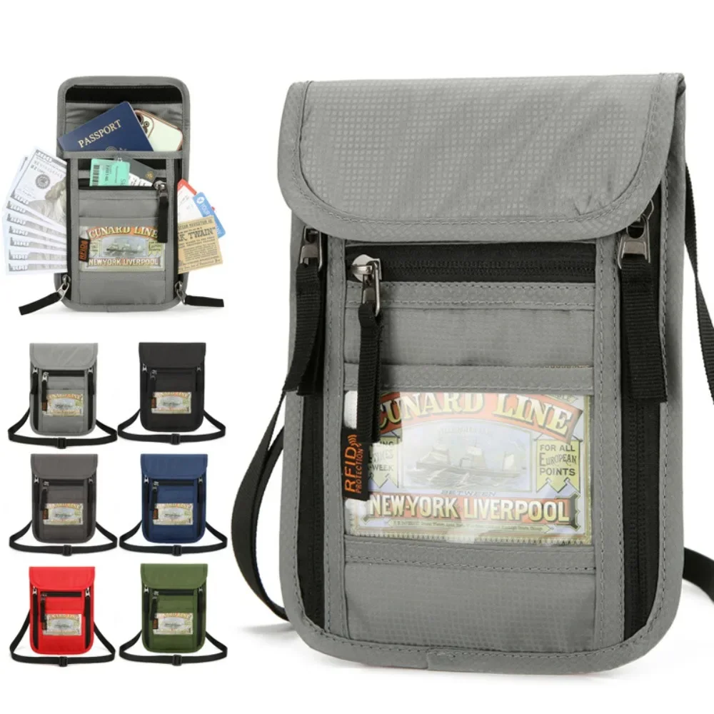 Men Accessories For Neck - Carteira de viagem com proteção RFID,