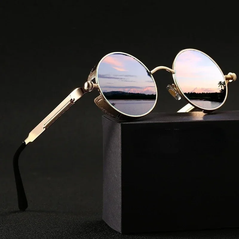 Men'S Accessories Glasses - Óculos de sol clássicos steampunk para