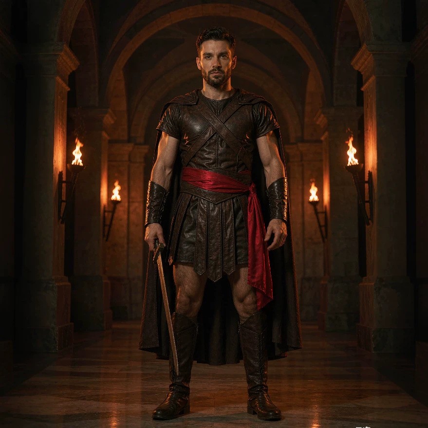 Medieval Men'S Accessories - Fantasia de Cosplay do Odisseu para