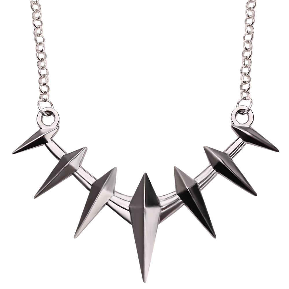 Men Accessories For Neck - Colar Pantera Negra, pingente de garras