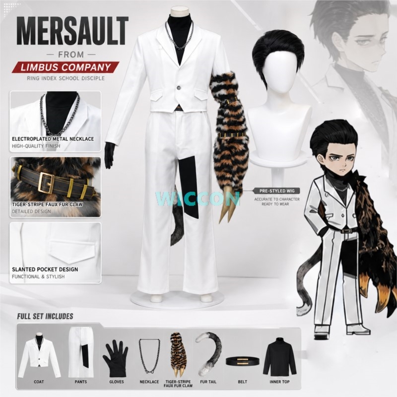 Men Accessories Jewellery - Ring-Finger Beast Apprentice Meursault Cosplay Limbus