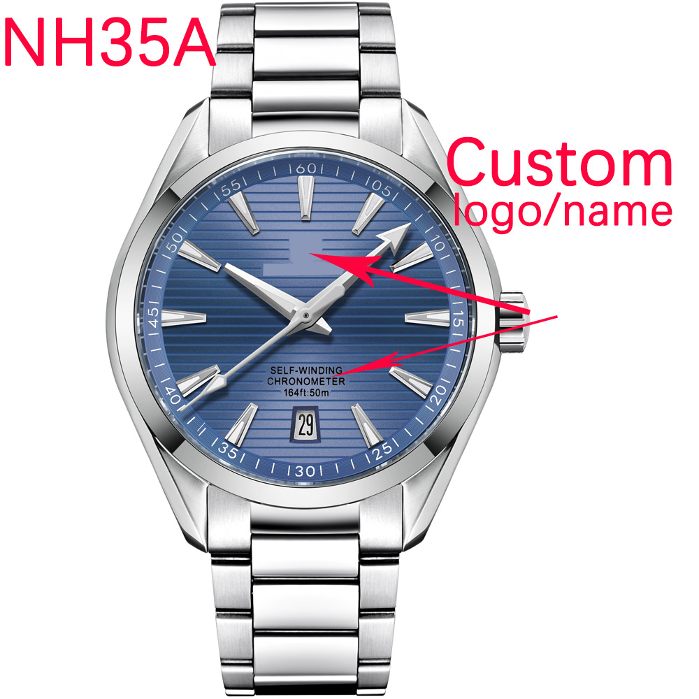 Men Accessories Jewellery - Luxo nh35 movt logotipo personalizado 41mm