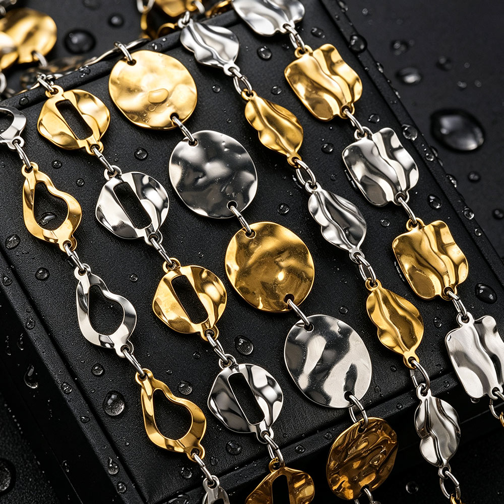 Correntes de Aço Inoxidável Bi - Men'S Accessories Jewelry Bracelet avaliação e preço