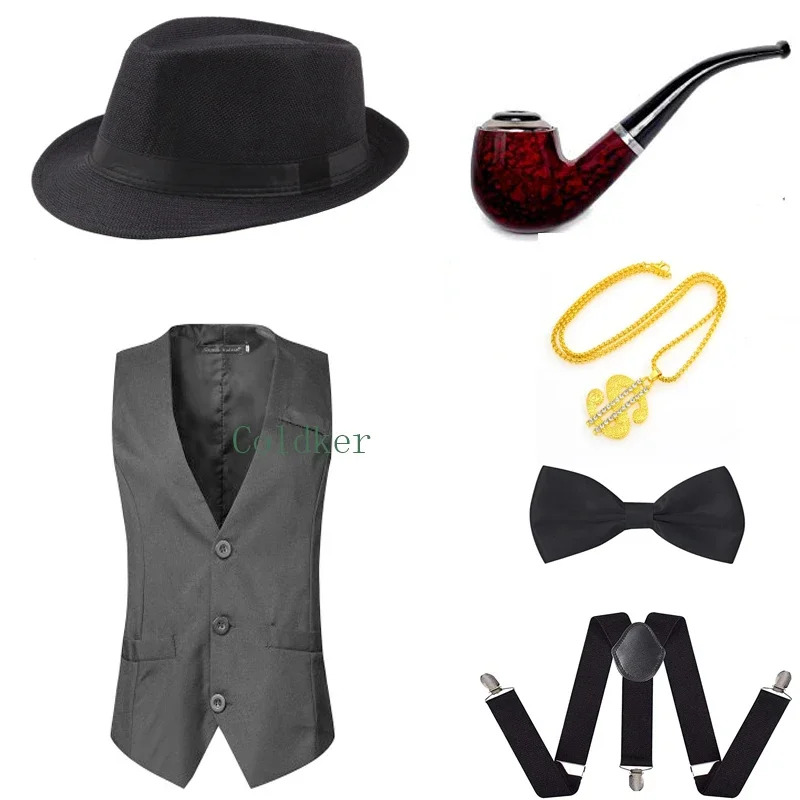 2026 1920s masculino gatsby ga - Men'S Accessories In The 1920S avaliação e preço