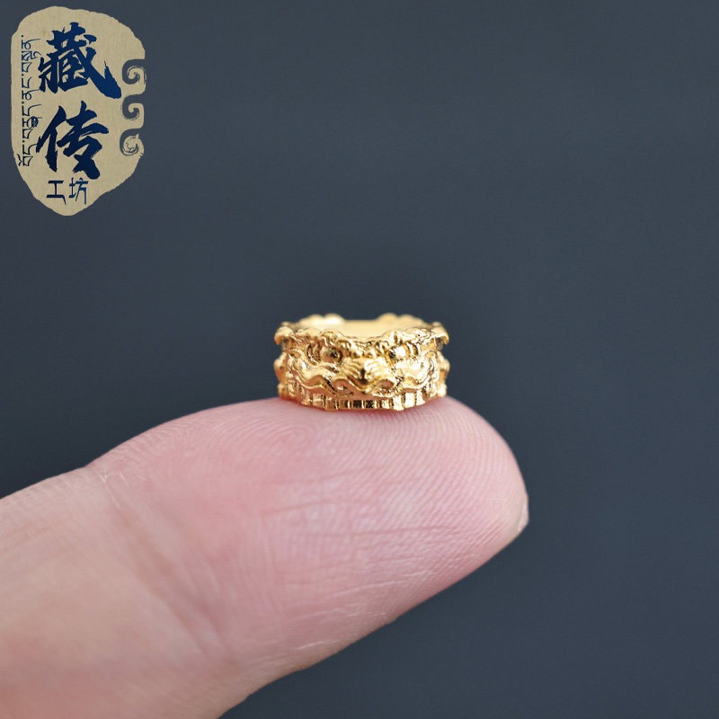 Anel espaçador com motivos de  - Men'S Accessories Rings avaliação e preço