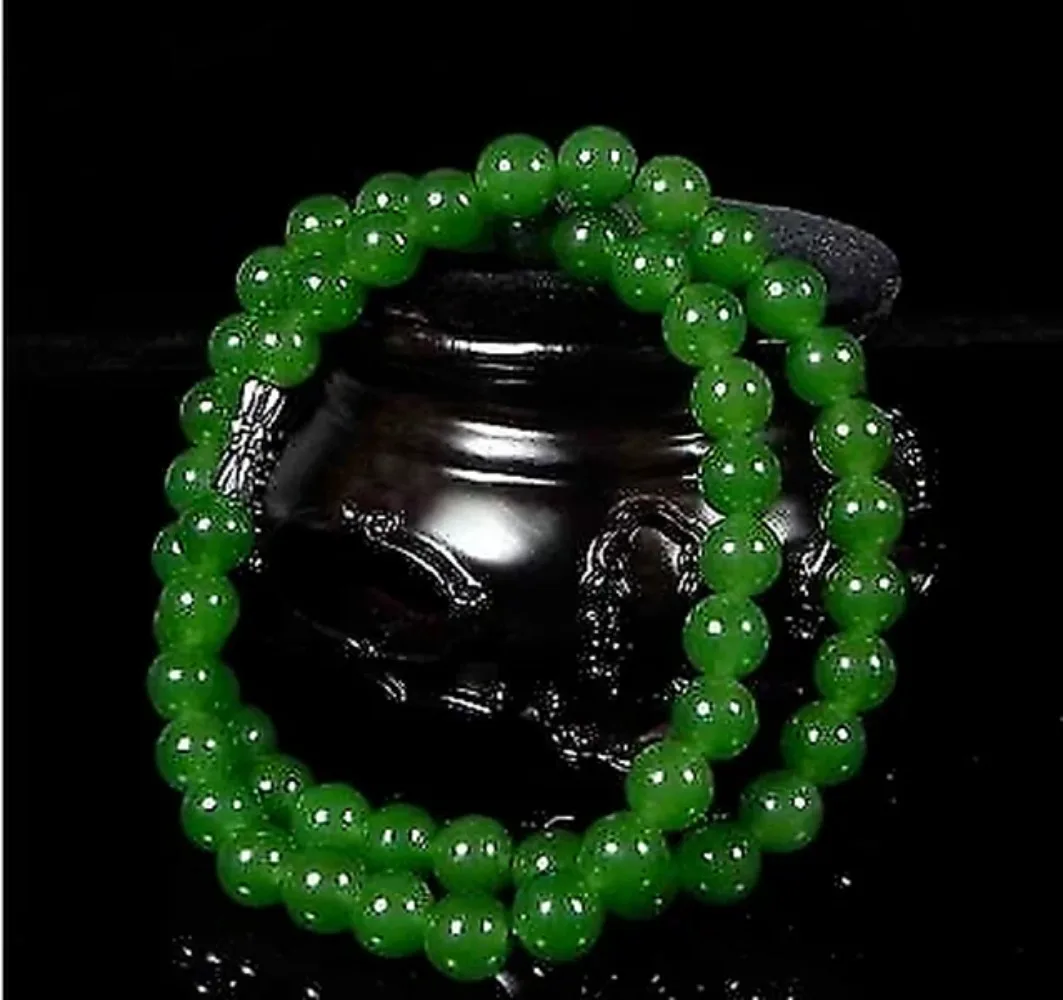 Genuíno natural verde contas c - Men Accessories Fashion avaliação e preço
