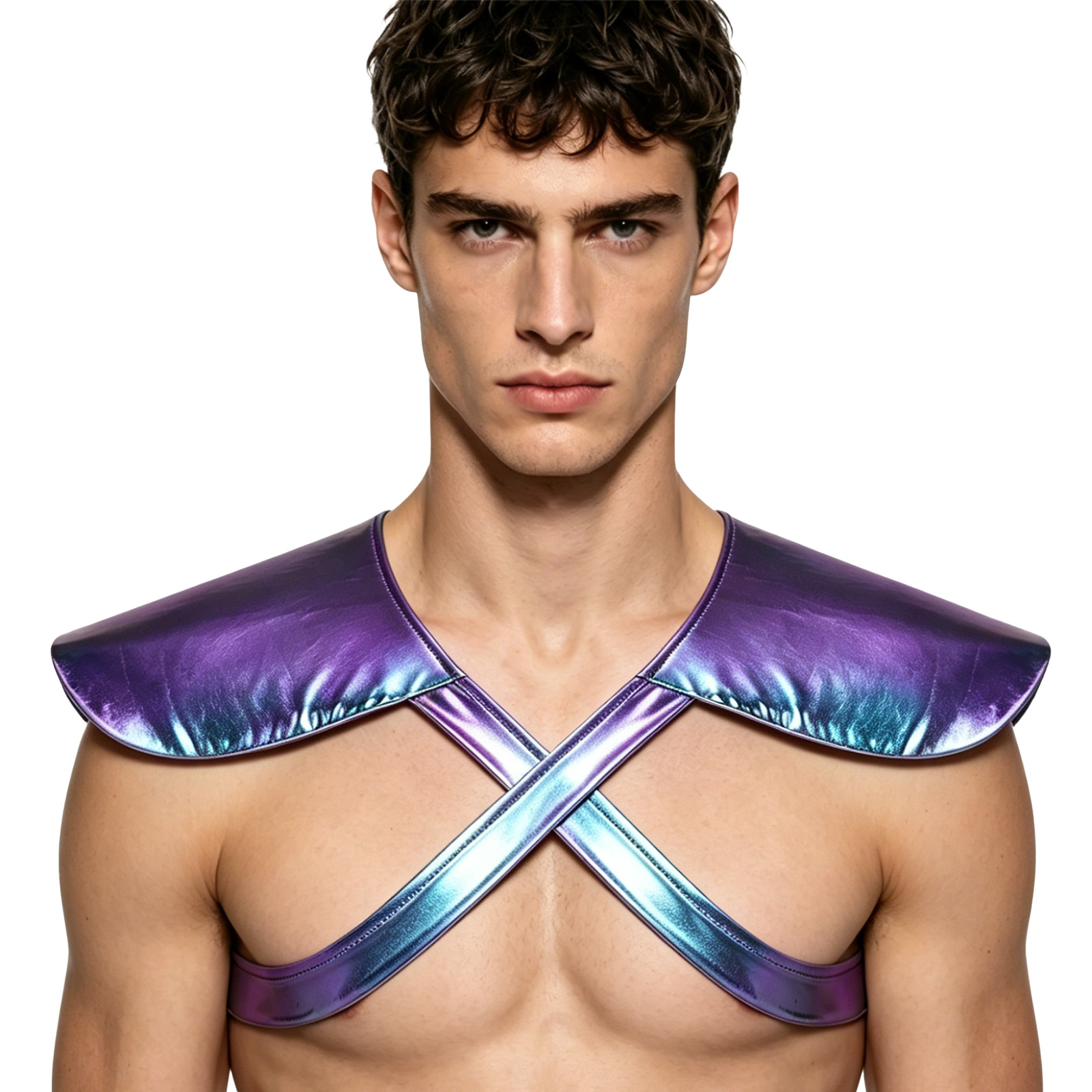 Colete Masculino Gótico Punk c - Medieval Men'S Accessories avaliação e preço