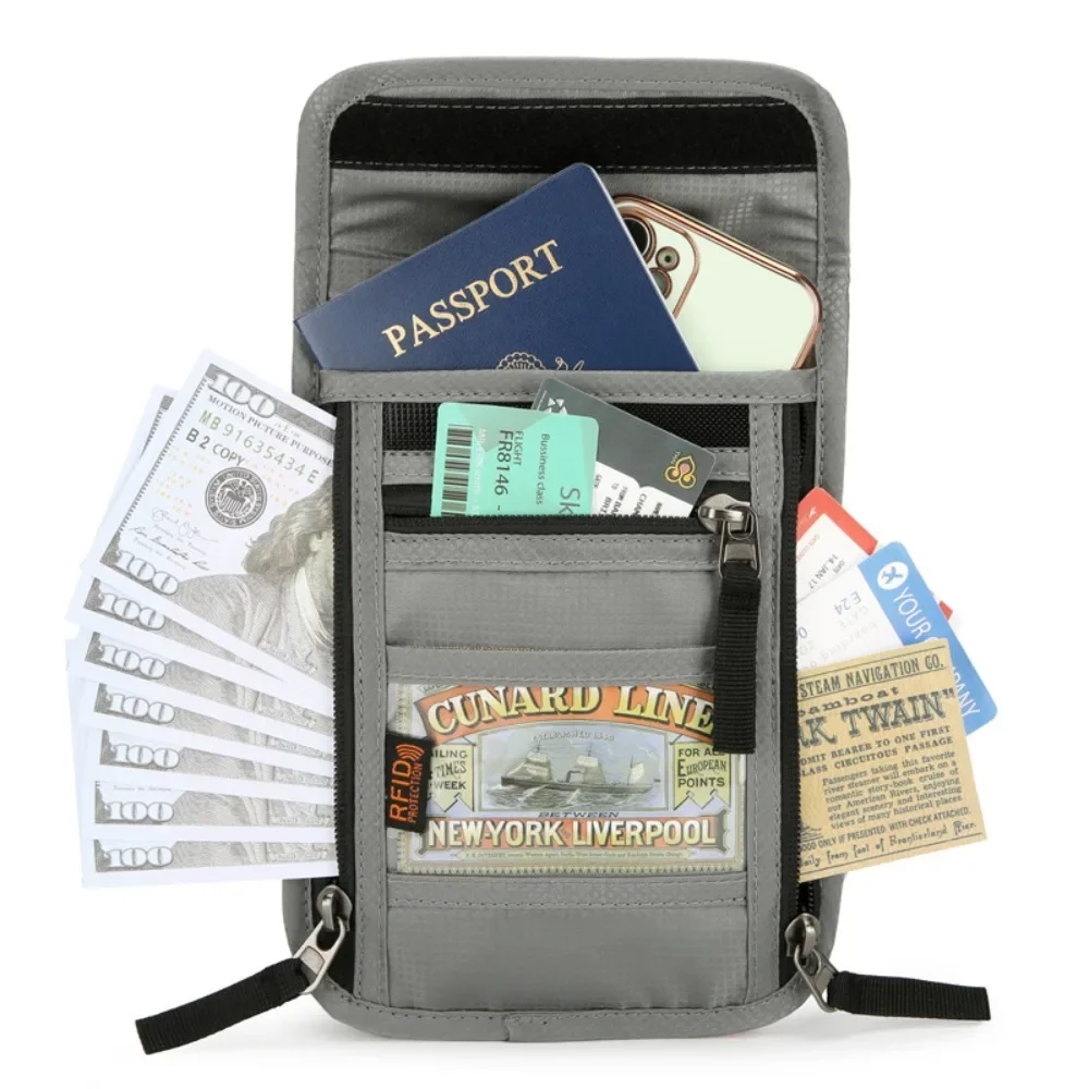 Carteira de viagem com proteçã - Men Accessories For Neck avaliação e preço