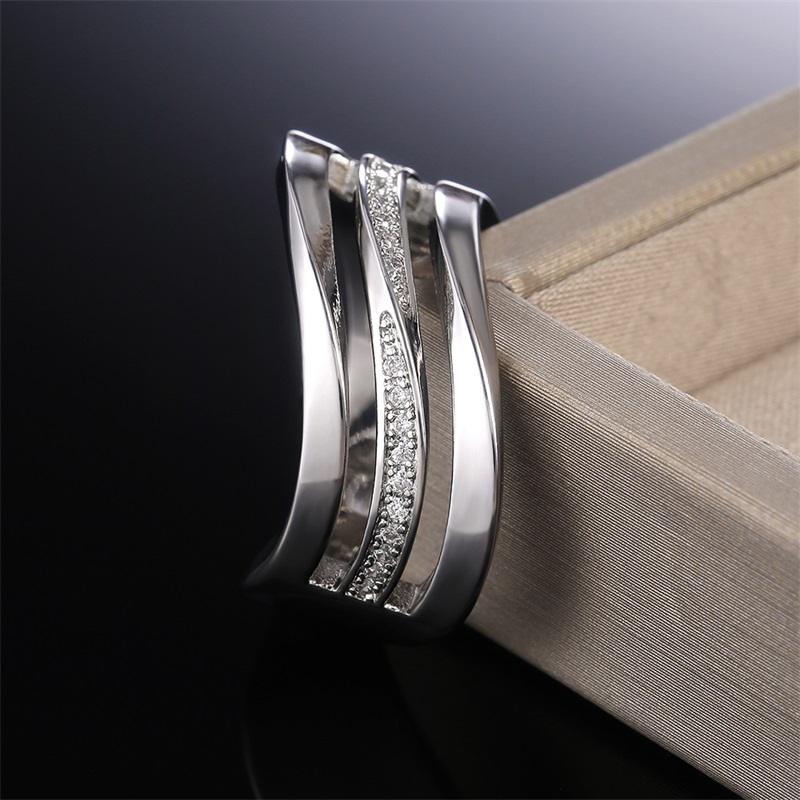 Caoshi moda onda design anéis  - Men'S Accessories Jewelry Sale avaliação e preço