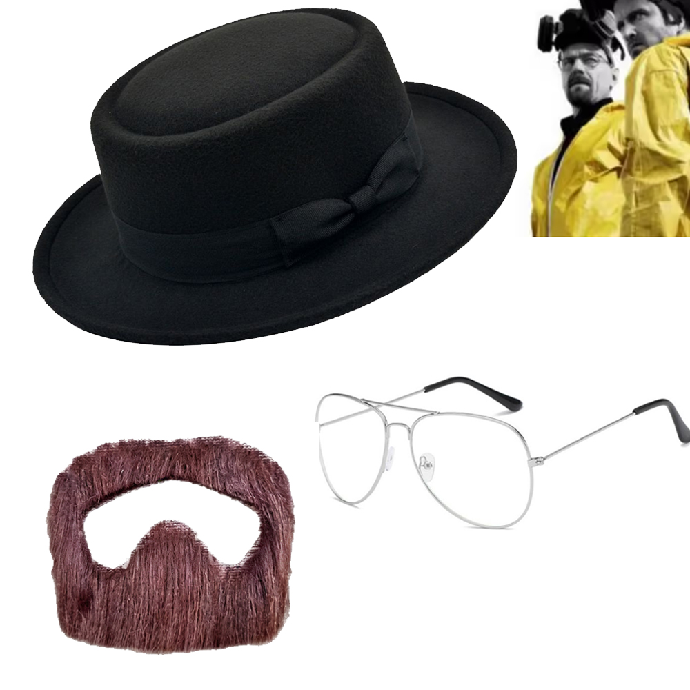 Conjunto de Barba, Chapéu e Óc - Men'S Accessories Glasses avaliação e preço