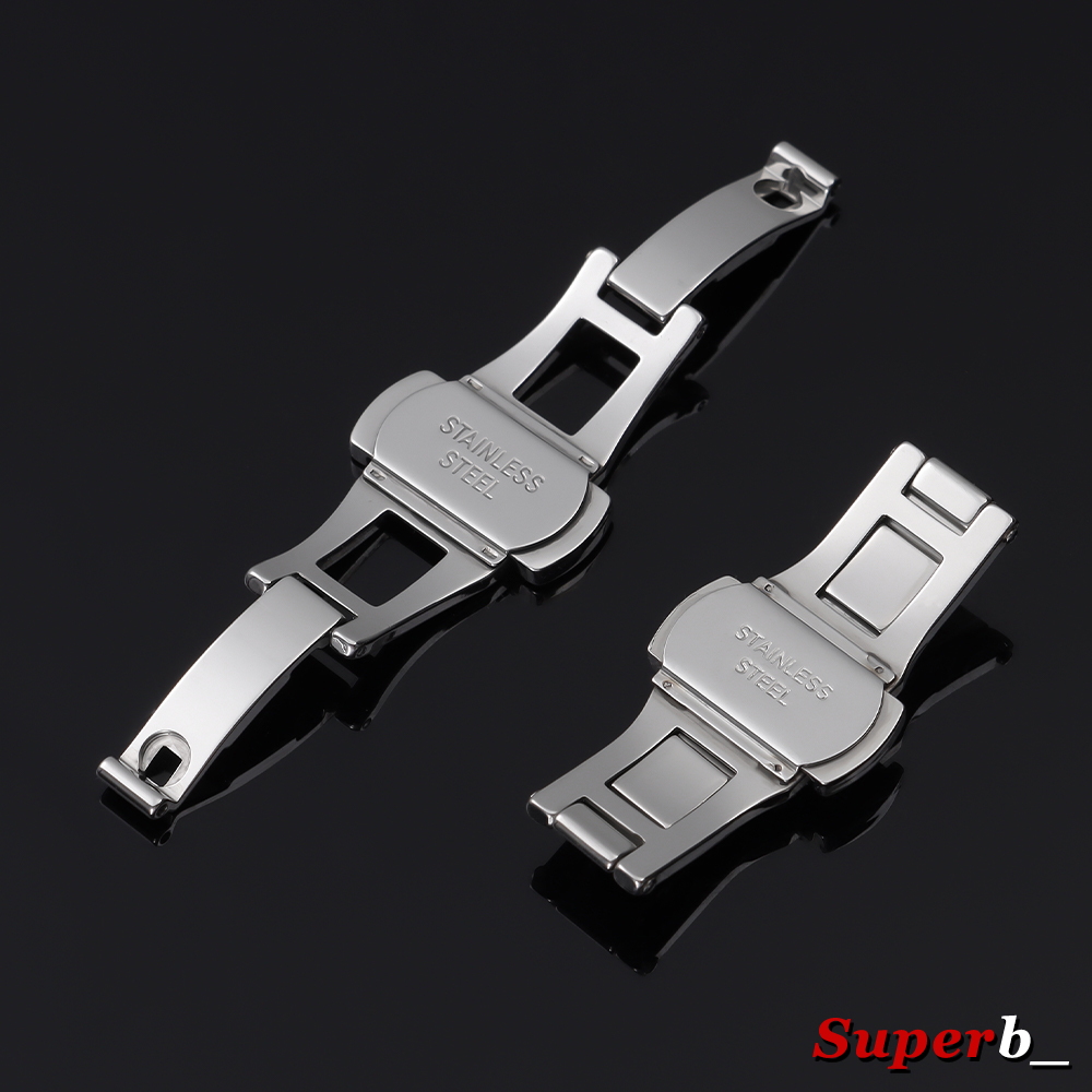 Fecho Borboleta Duplo de Aço p - Men'S Accessories Watches avaliação e preço