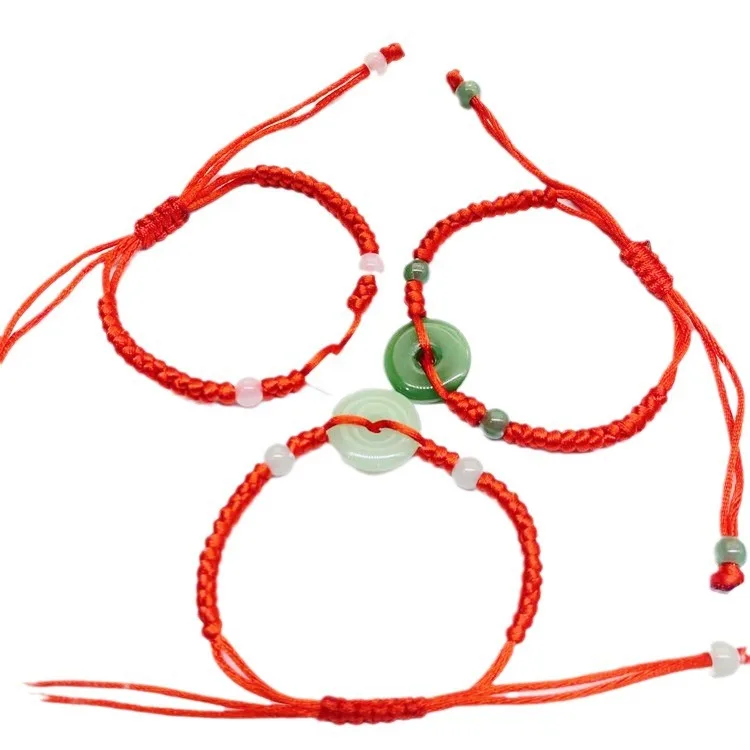 Pulseira Donut Jade Real para  - Men'S Accessories Jewelry Bracelet avaliação e preço