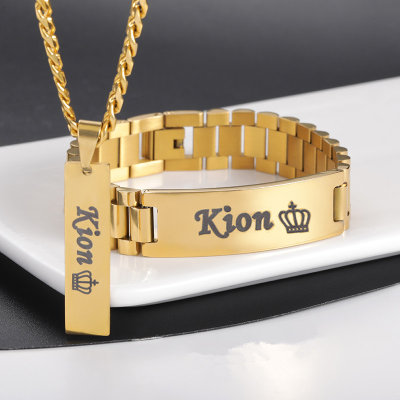 Colar com nome personalizado m - Men'S Accessories Jewelry Bracelet avaliação e preço