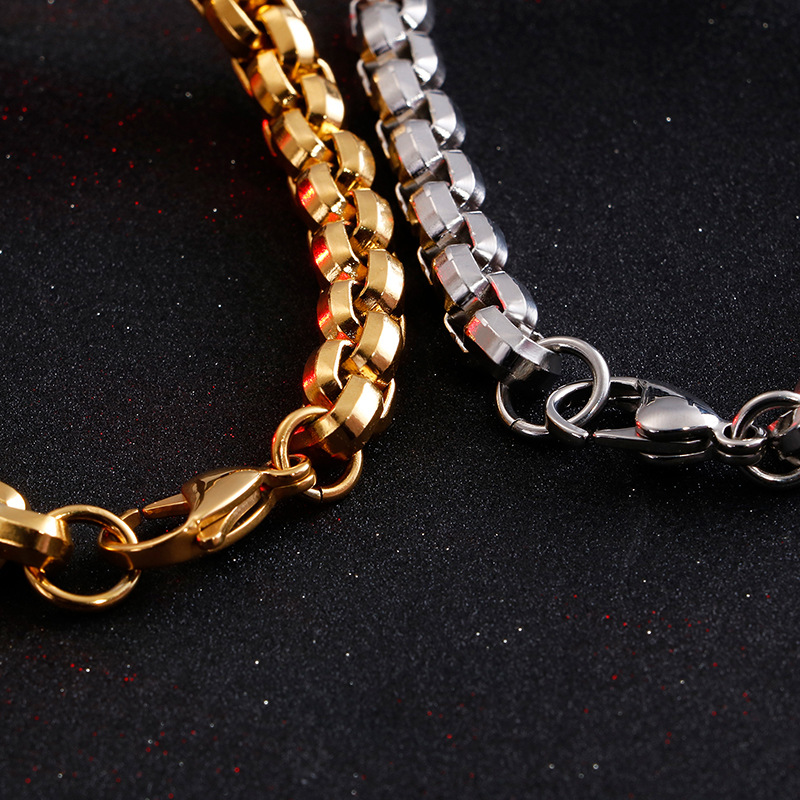 Nova pulseira masculina em aço - Men'S Accessories Jewelry Bracelet avaliação e preço