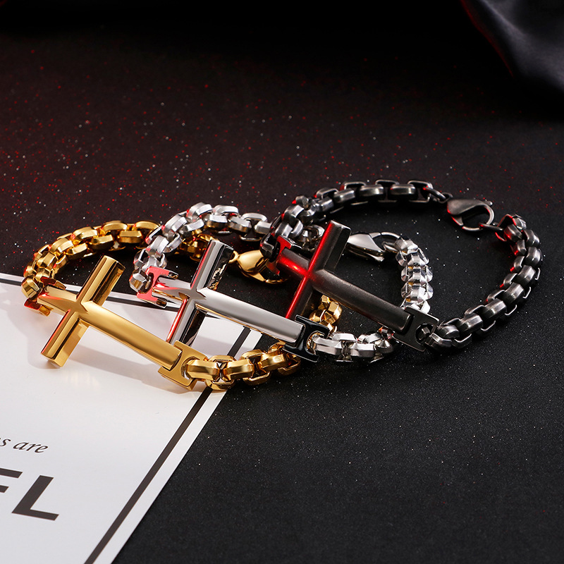 Nova pulseira masculina em aço - Men'S Accessories Jewelry Bracelet avaliação e preço
