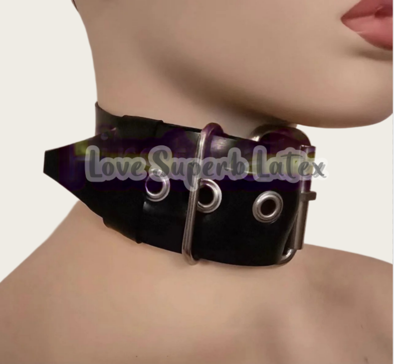 Coleira de Látex Sexy de 0,4mm - Men Accessories For Neck avaliação e preço