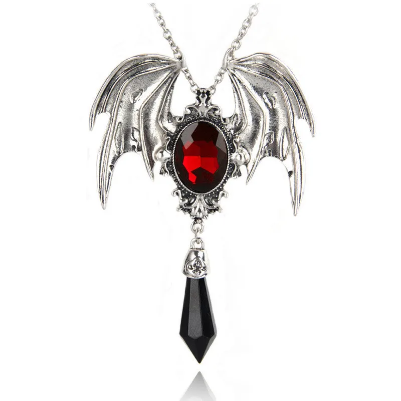 Colar de morcego unissex, joia - Men'S Accessories Jewelry Sale avaliação e preço