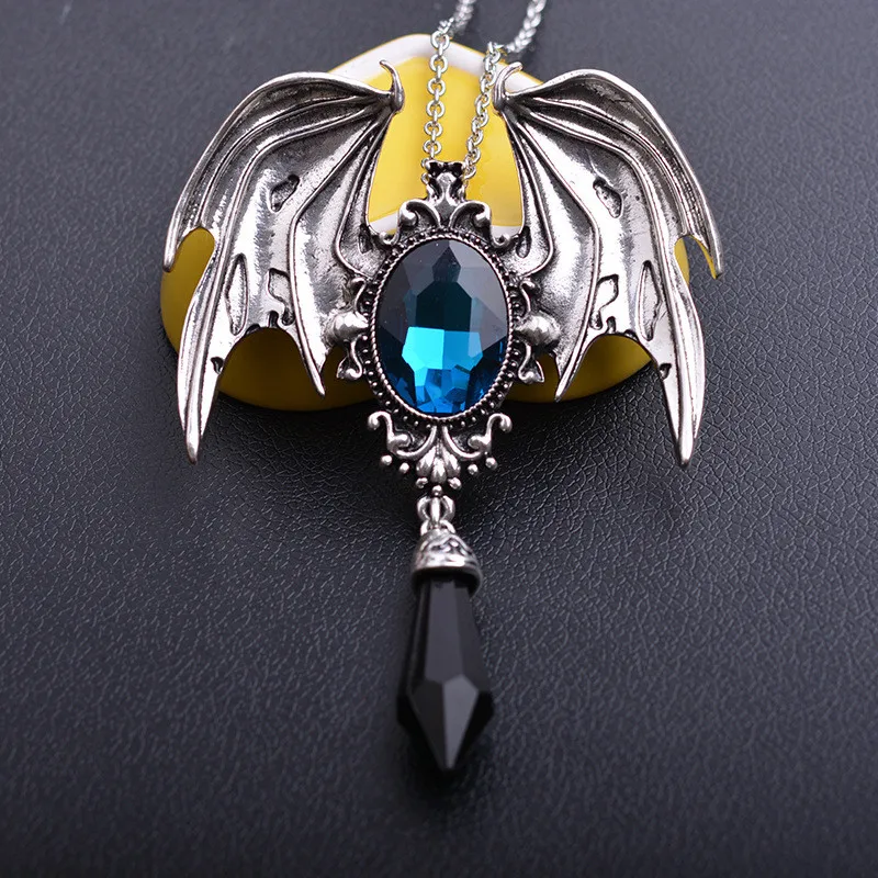 Colar de morcego unissex, joia - Men'S Accessories Jewelry Sale avaliação e preço