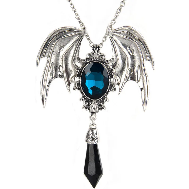 Colar de morcego unissex, joia - Men'S Accessories Jewelry Sale avaliação e preço